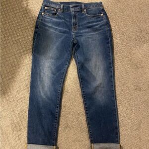 Gap Girlfriend mid-rise jeans
